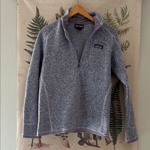 Patagonia Better Sweater Purple 1/4 Pullover
